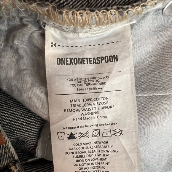 One Teaspoon Awesome Baggies Jeans - Picture 10 of 11